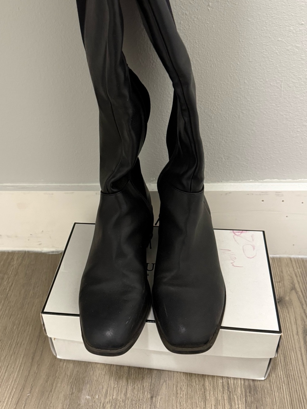 Kohl's Black Stretch Over-The-Knee Boots